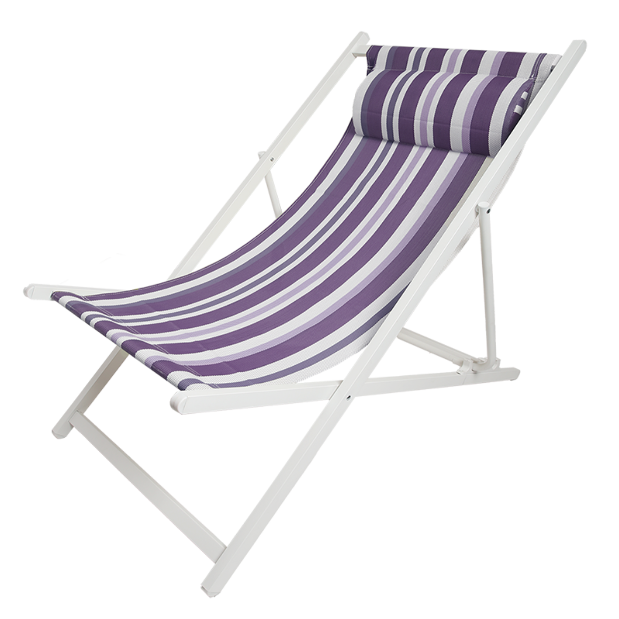 Esschert Design Gestreepte Strandstoel Ass