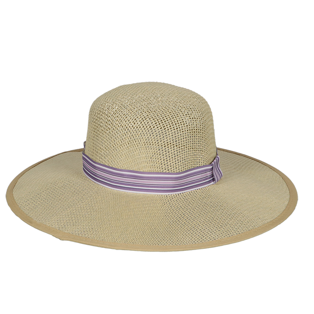 Esschert Design Gestreepte Strohoed