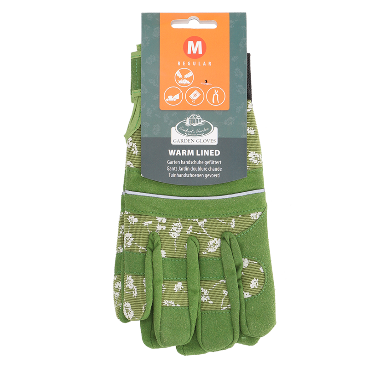 Esschert Design Gevoerde Tuinhandschoenen M
