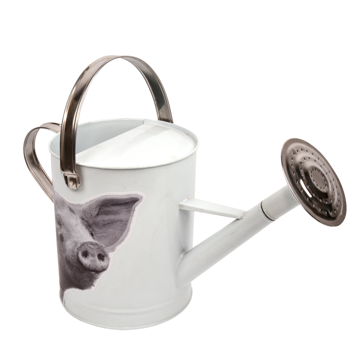 Esschert Design Gieter Boerderijdieren Z/w