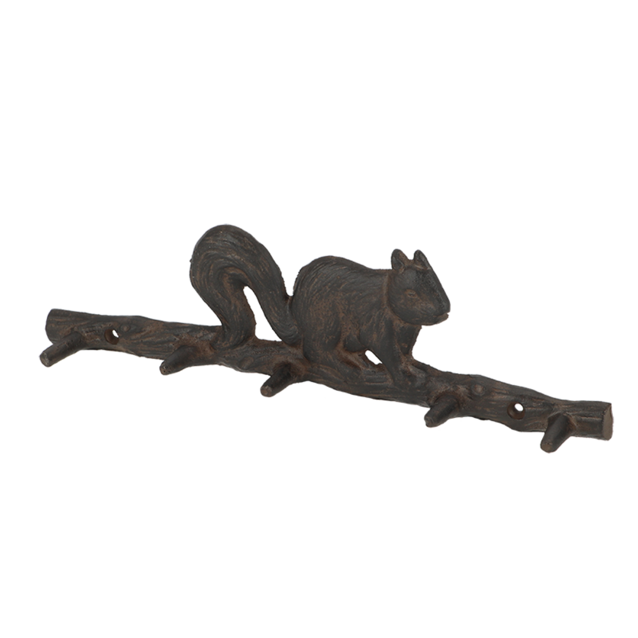 Esschert Design Gietijzeren Haak Eekhoorn Op Tak