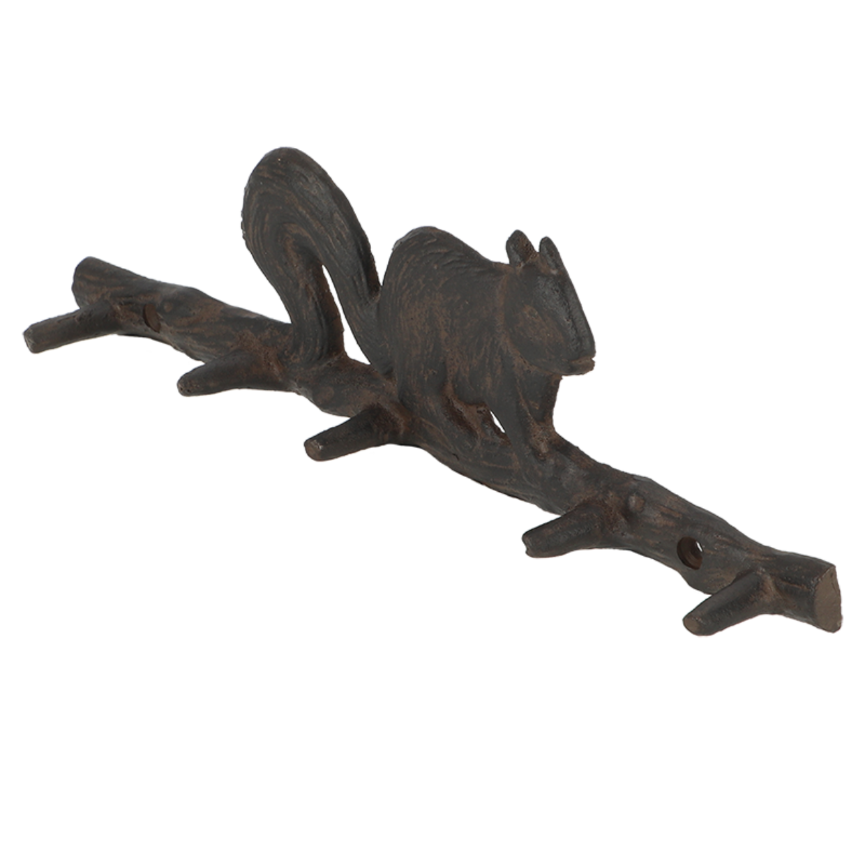 Esschert Design Gietijzeren Haak Eekhoorn Op Tak