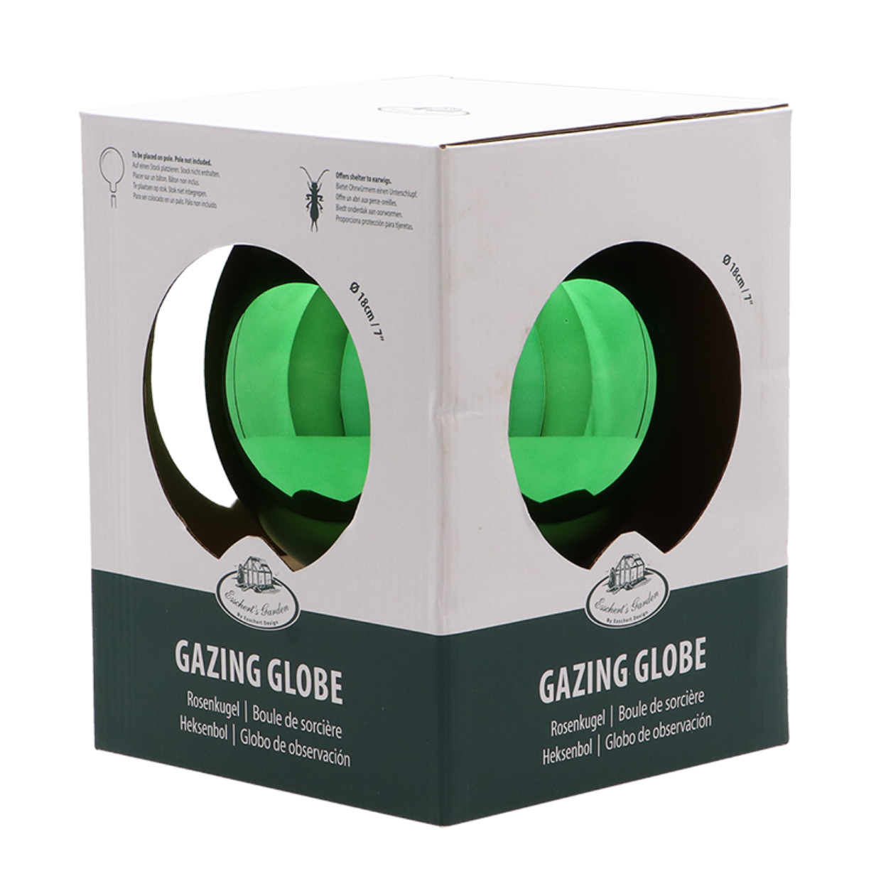 Esschert Design Glazen Heksenbol L