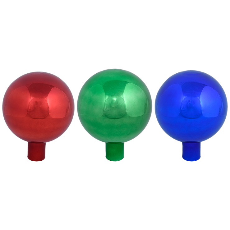 esschert design Glazen heksenbol L