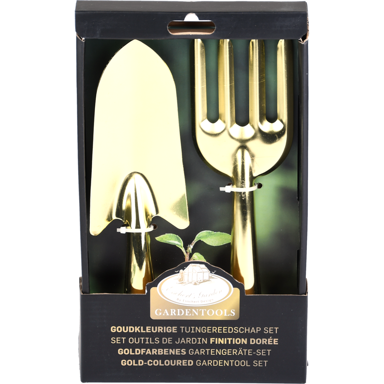 Esschert Design Gouden Tuingereedschap