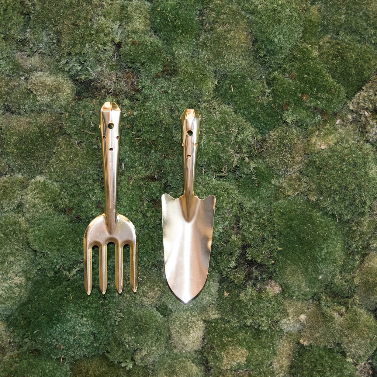 Esschert Design Gouden Tuingereedschap