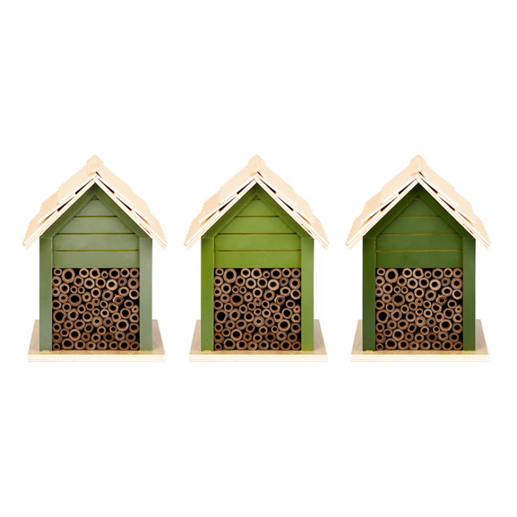 esschert design Groentinten bijenhuis