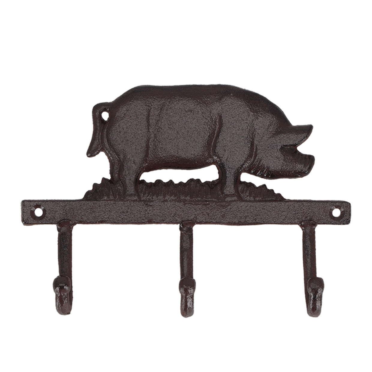 Esschert Design Haak Drievoudig Varken