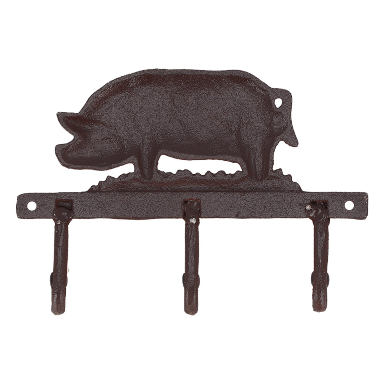 Esschert Design Haak Drievoudig Varken