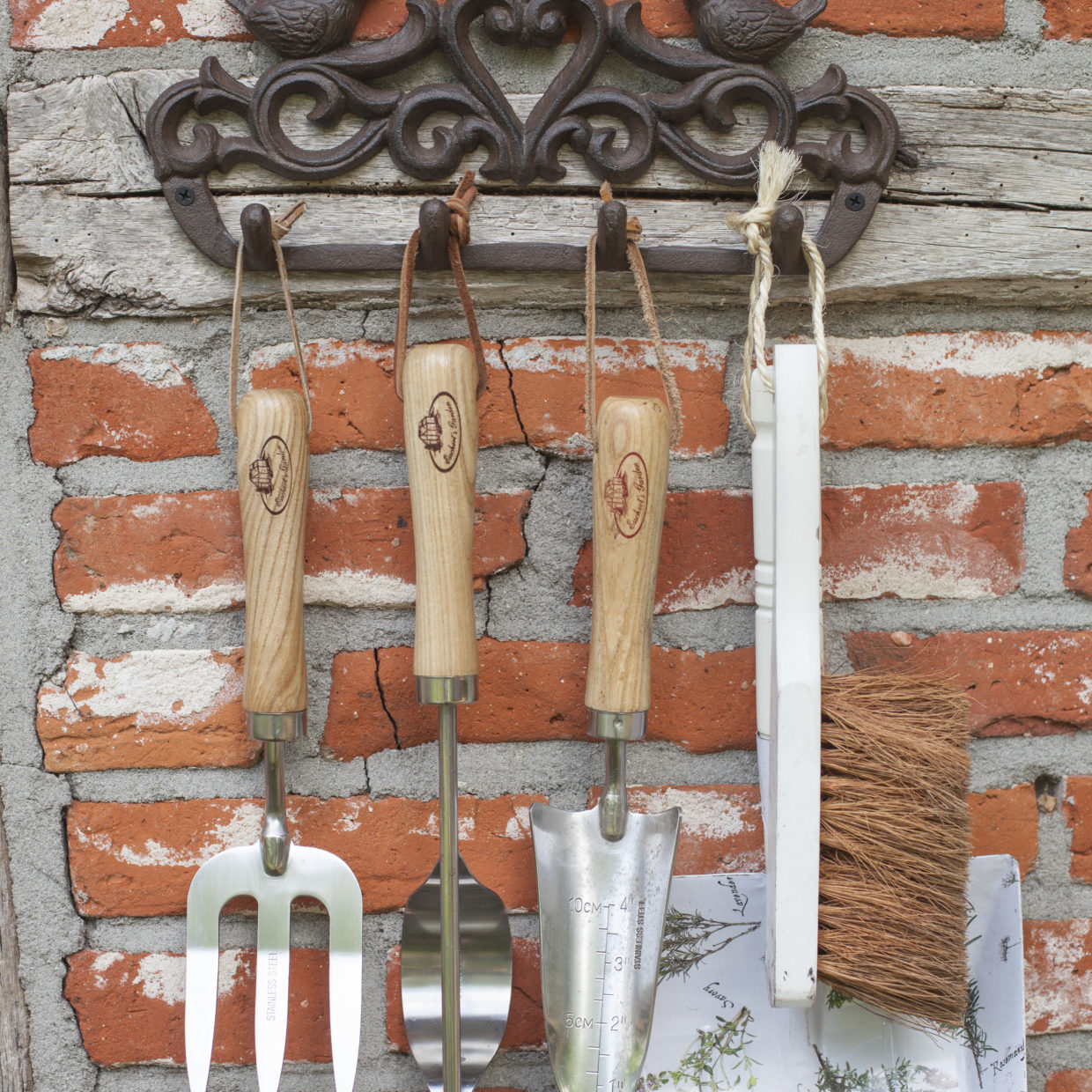 Esschert Design Haak Vogels Op Rij In Giftbox