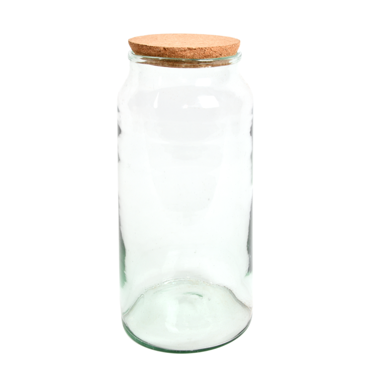 esschert design Half open terrrarium fles L