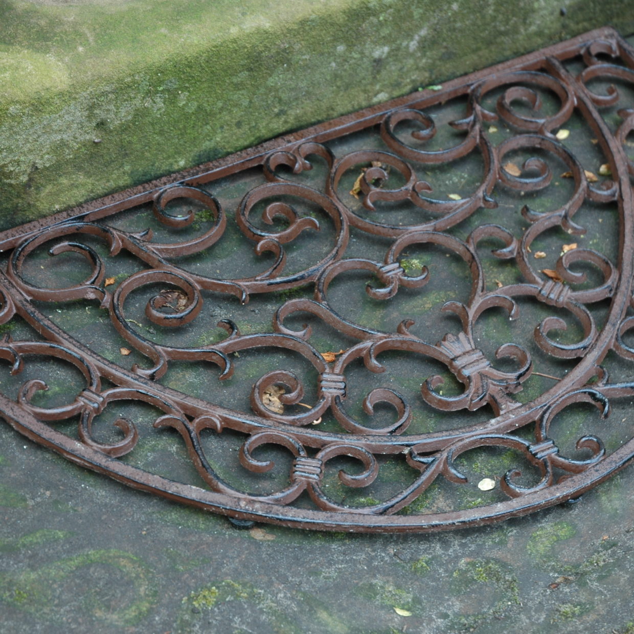 Esschert Design Halfronde Gietijzeren Deurmat