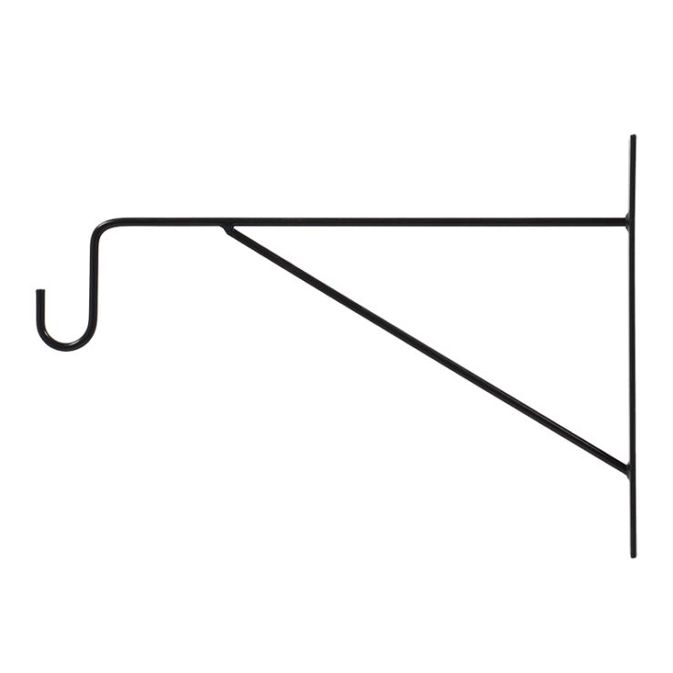 Esschert Design Hanging Basket Haak Zwart 35cm