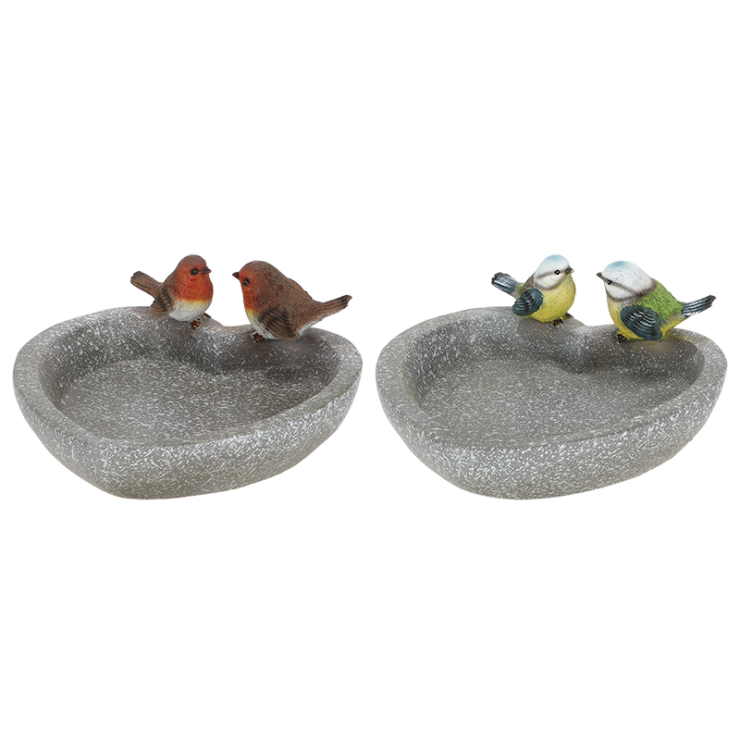 esschert design Hartvormig vogelbad