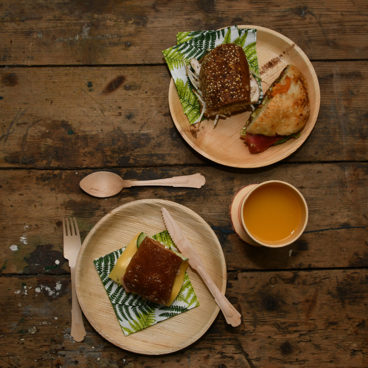 Esschert Design Houten Bestek Set Van 8