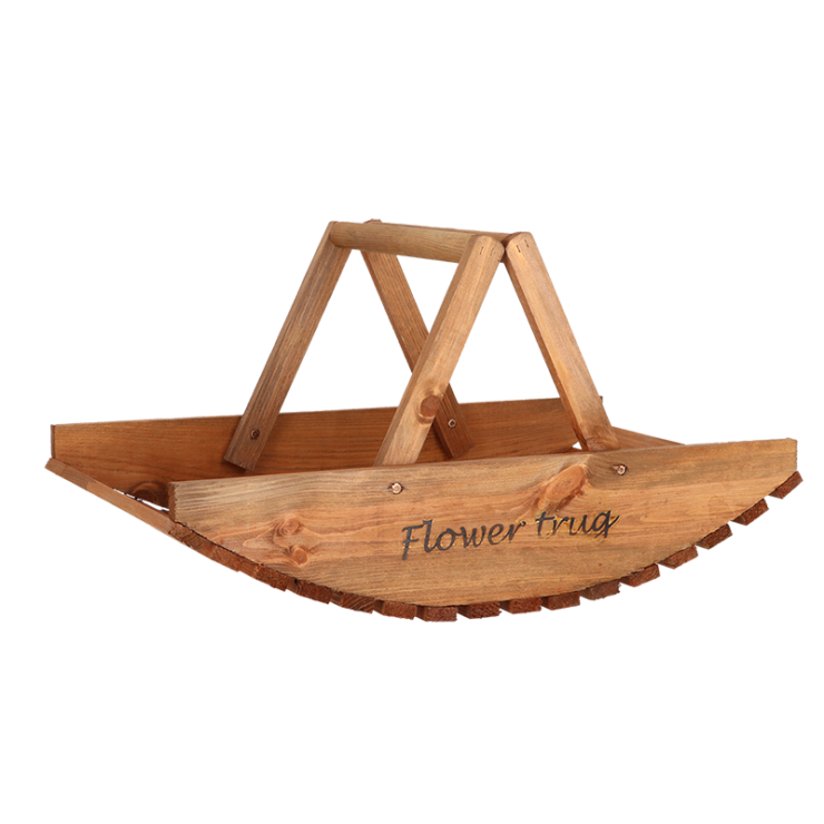 esschert design Houten bloemenplukmand