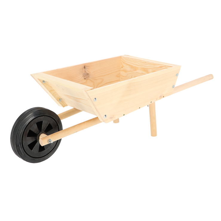 esschert design Houten kruiwagen