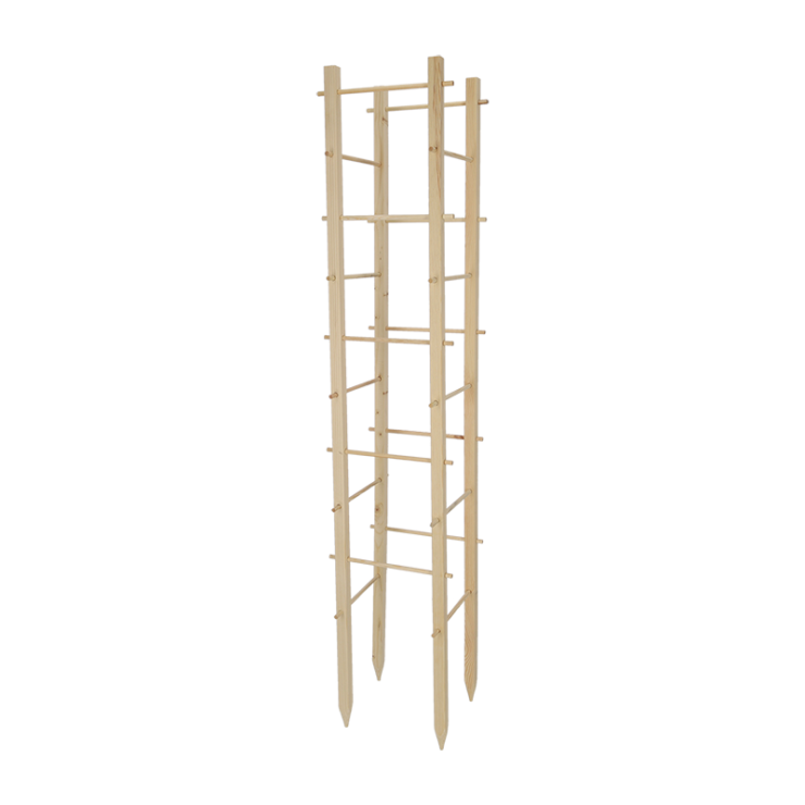 esschert design Houten toren plantensteun