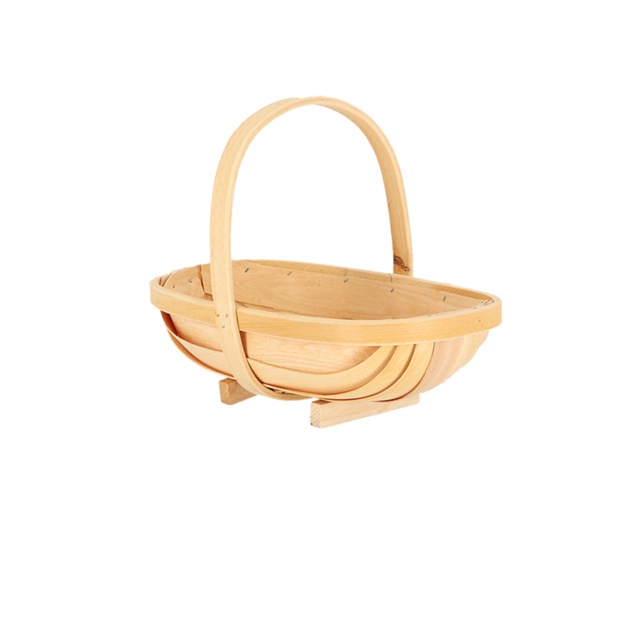 Esschert Design Houten Tuin Mand Set Van 3