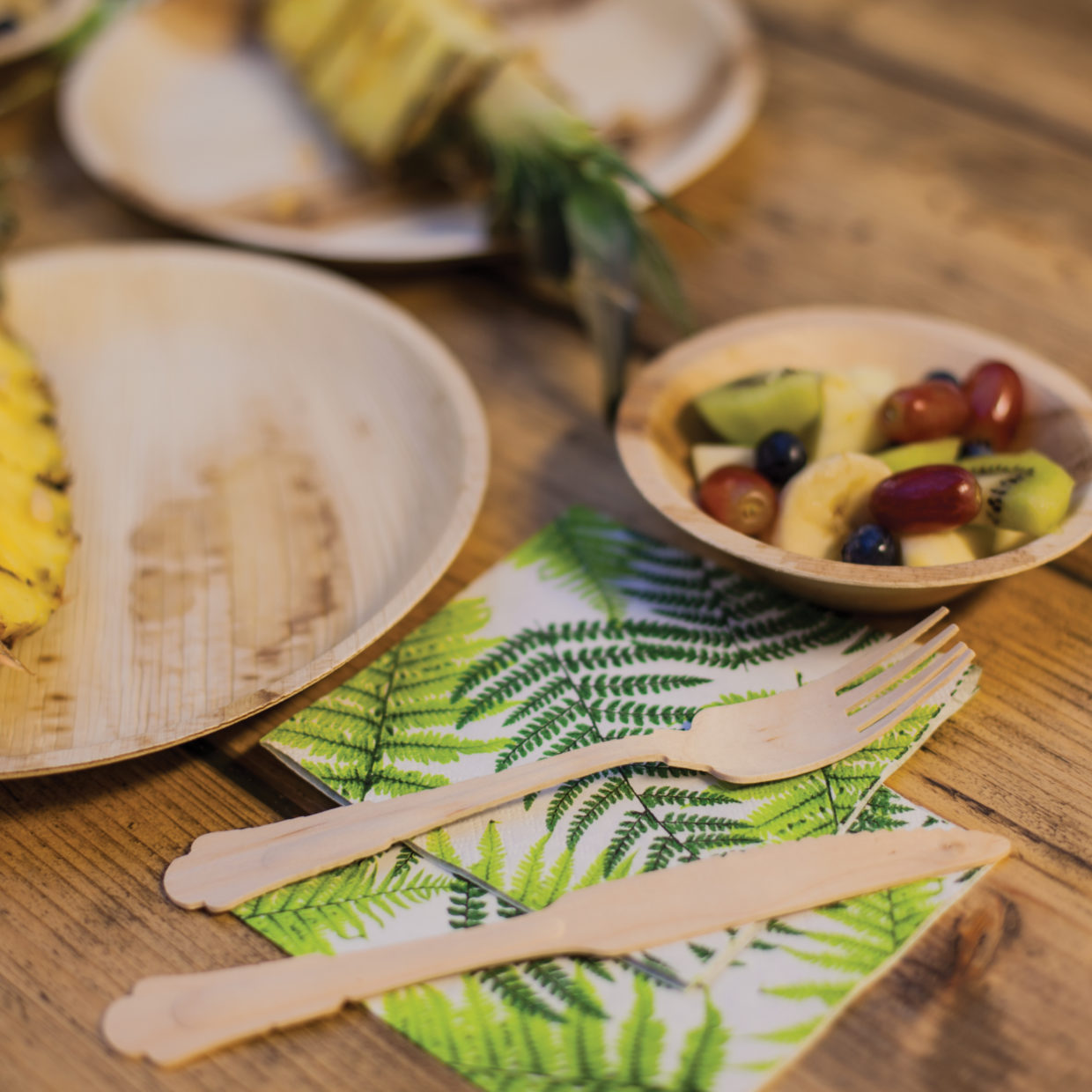 Esschert Design Houten Vork Set Van 8