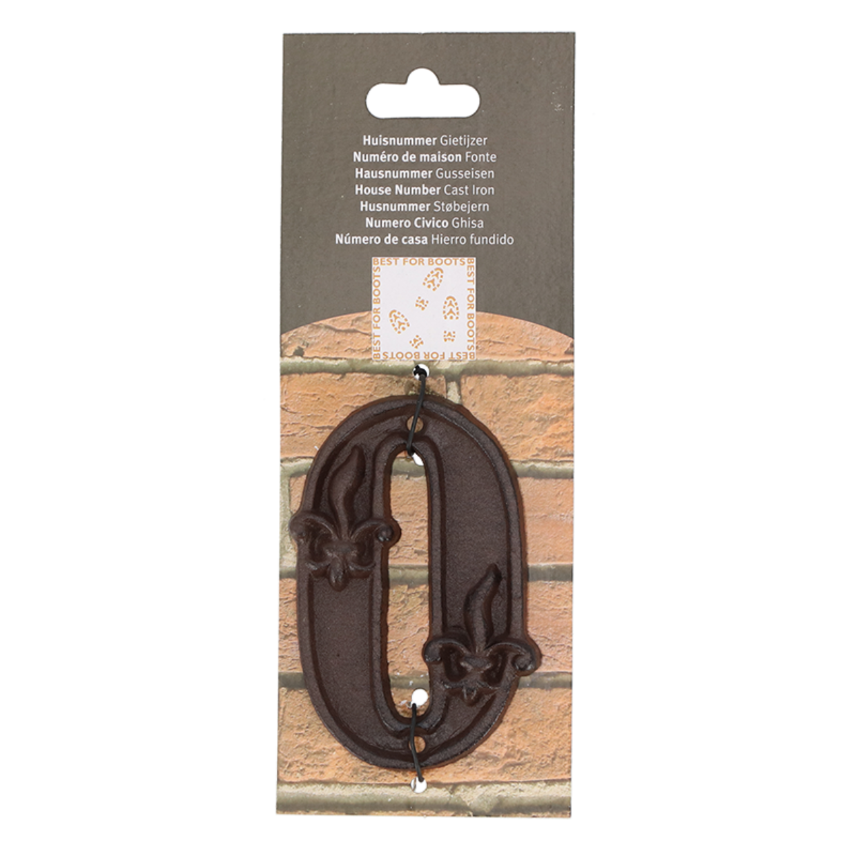 Esschert Design Huisnummer 0