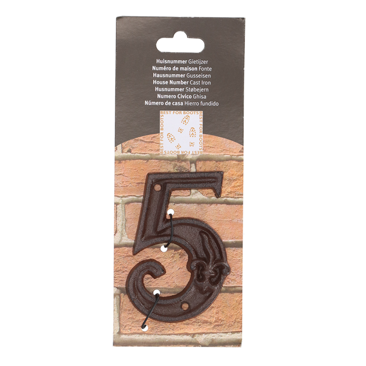 Esschert Design Huisnummer 5