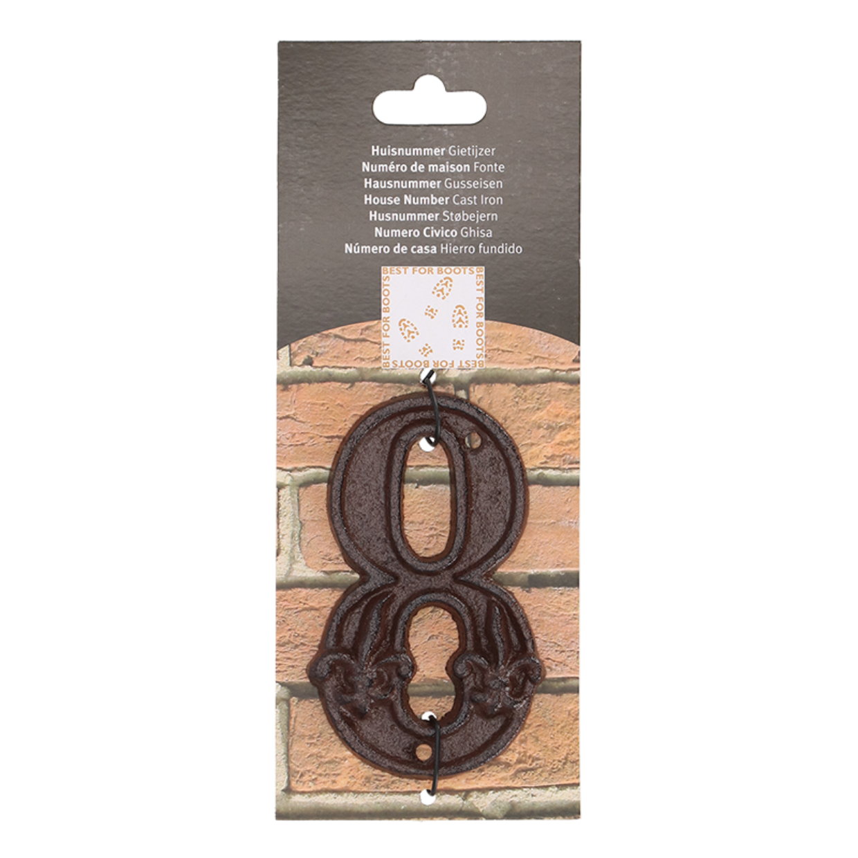 Esschert Design Huisnummer 8