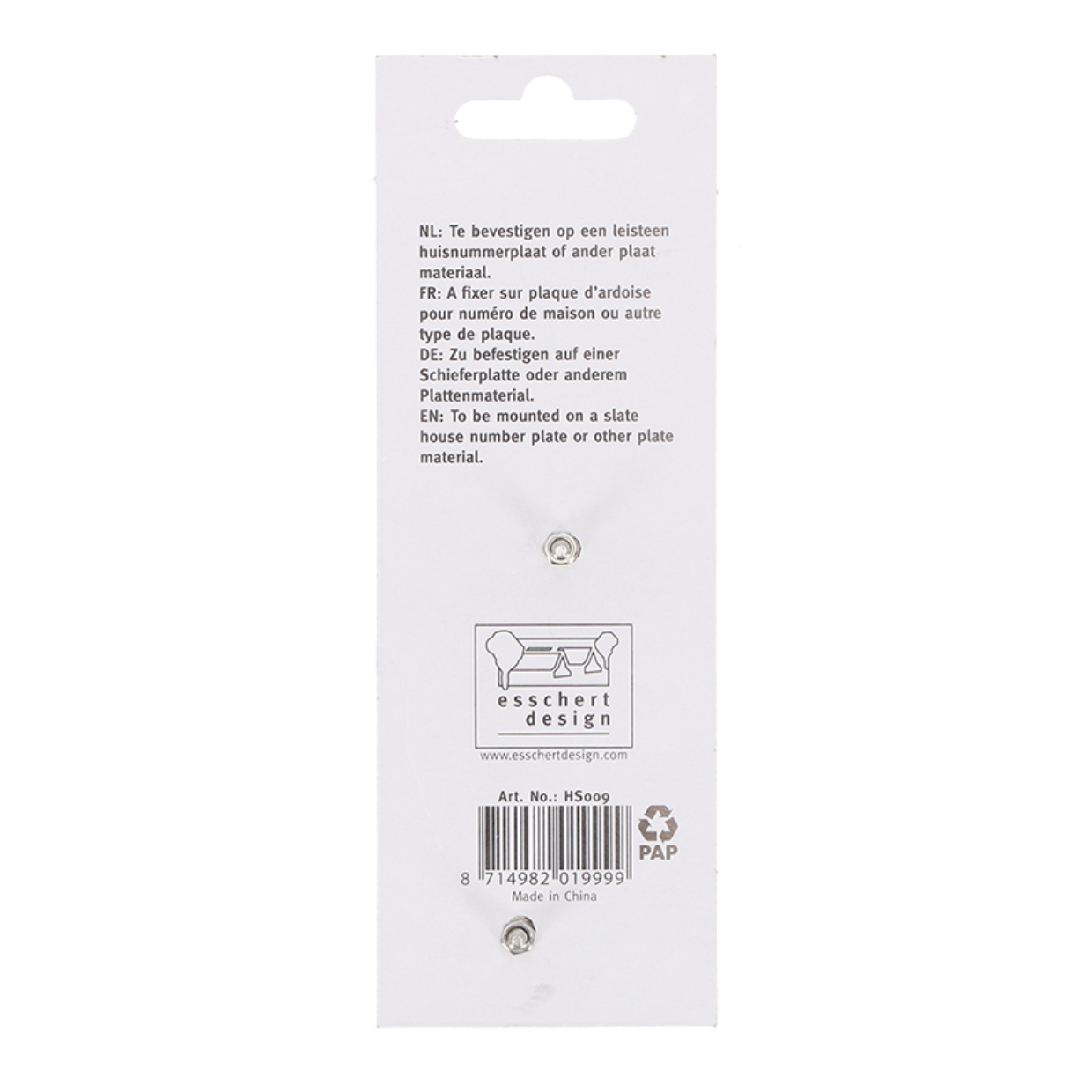 Esschert Design Huisnummer 9