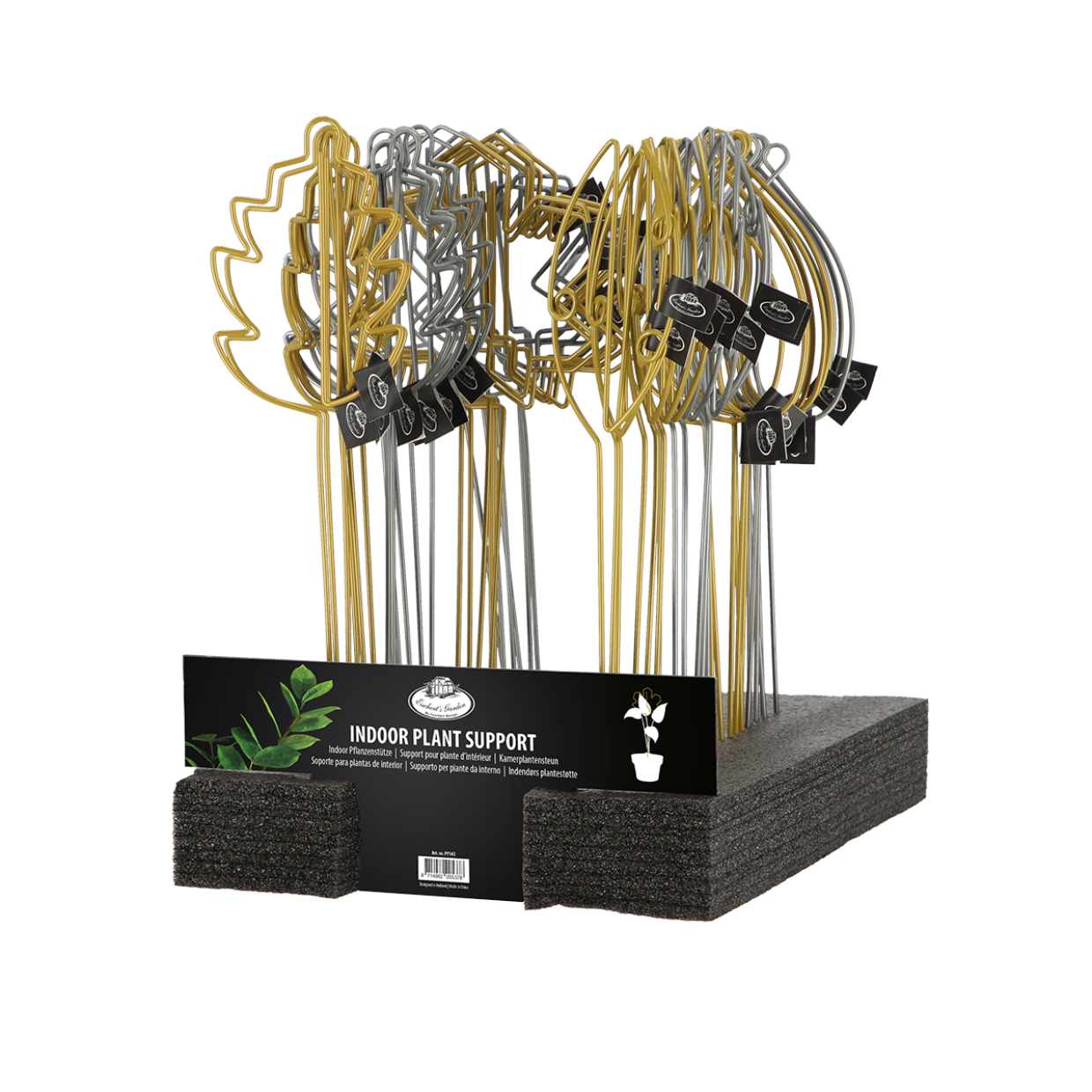 Esschert Design Indoor Plantensteun Blad