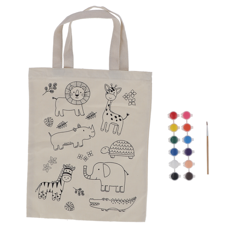 esschert design Inkleurtas "jungle"