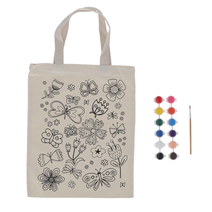 Esschert Design Inkleurtas "vlinders"