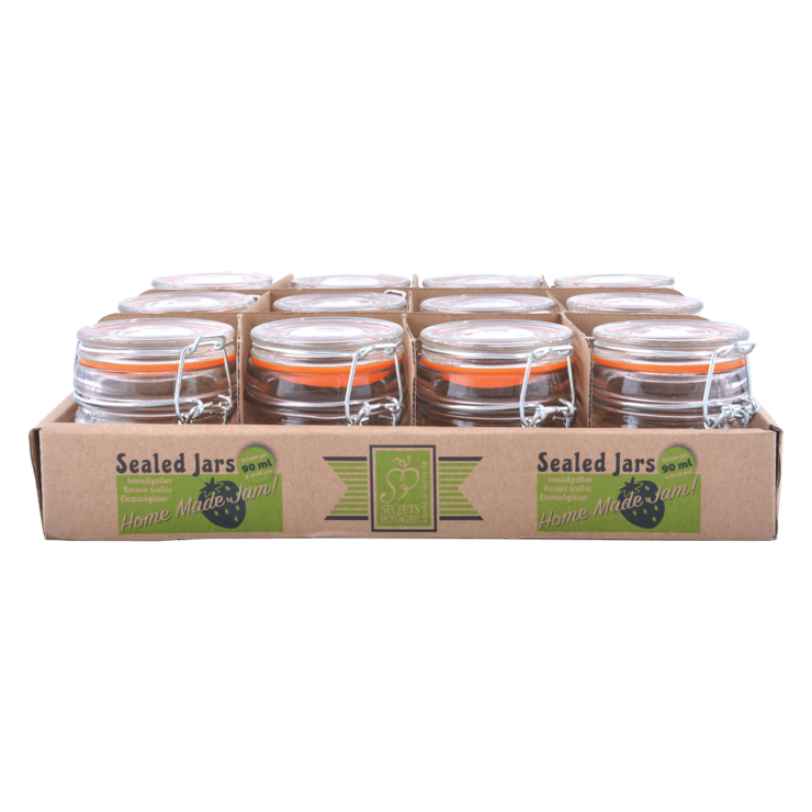 esschert design Inmaakpot tray set van 12 stuks S