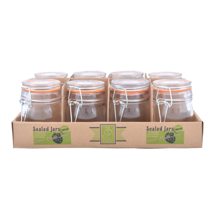 esschert design Inmaakpot tray set van 8 stuks M