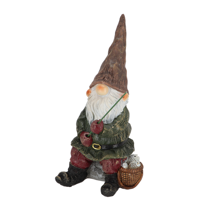 esschert design Kabouter met hengel