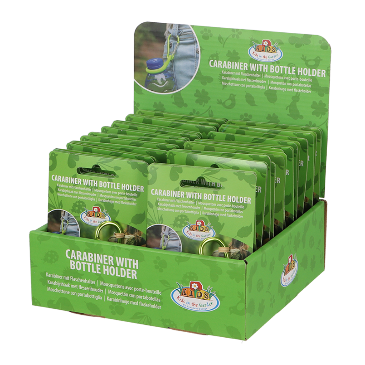 Esschert Design Karabijnhaak Met Fleshouder