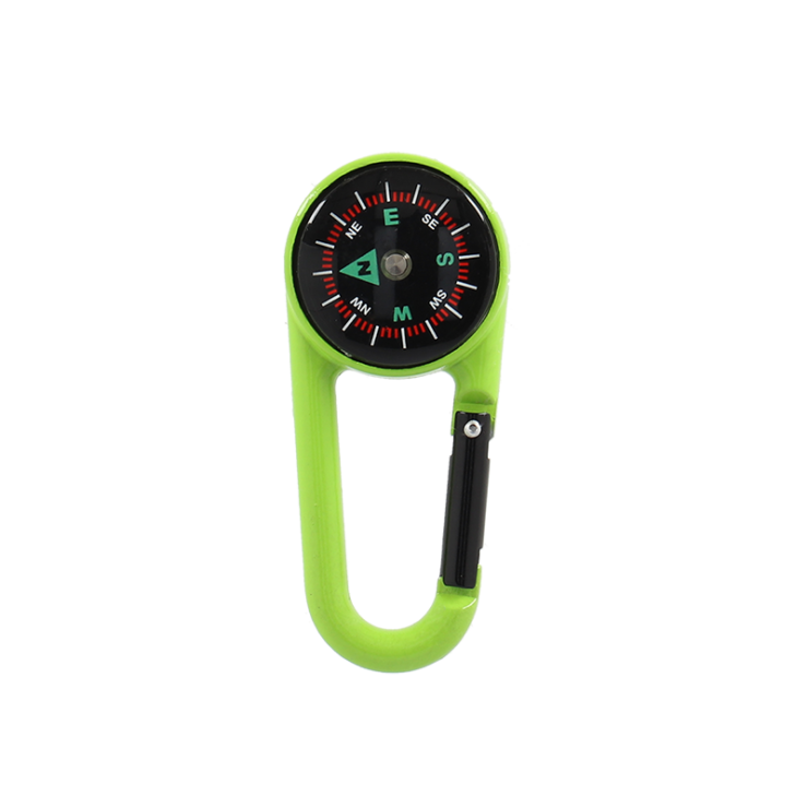 esschert design Karabijnhaak met kompas