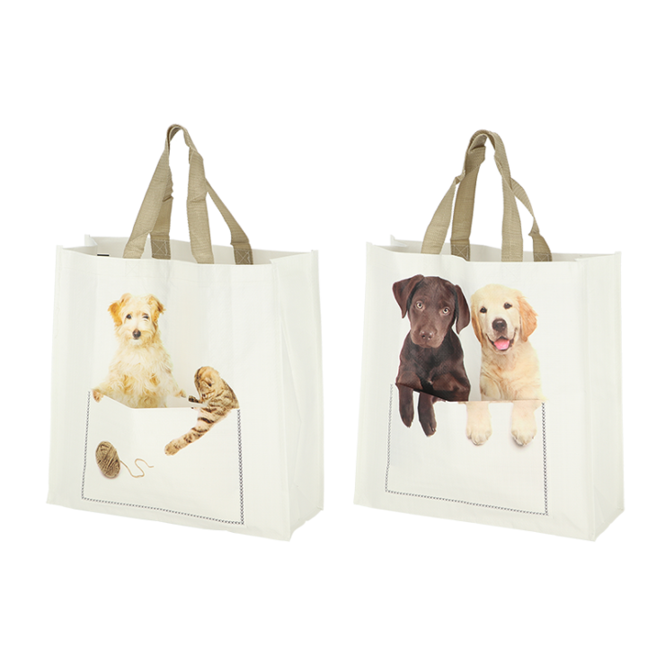 esschert design Kiekeboe tas hond/poes