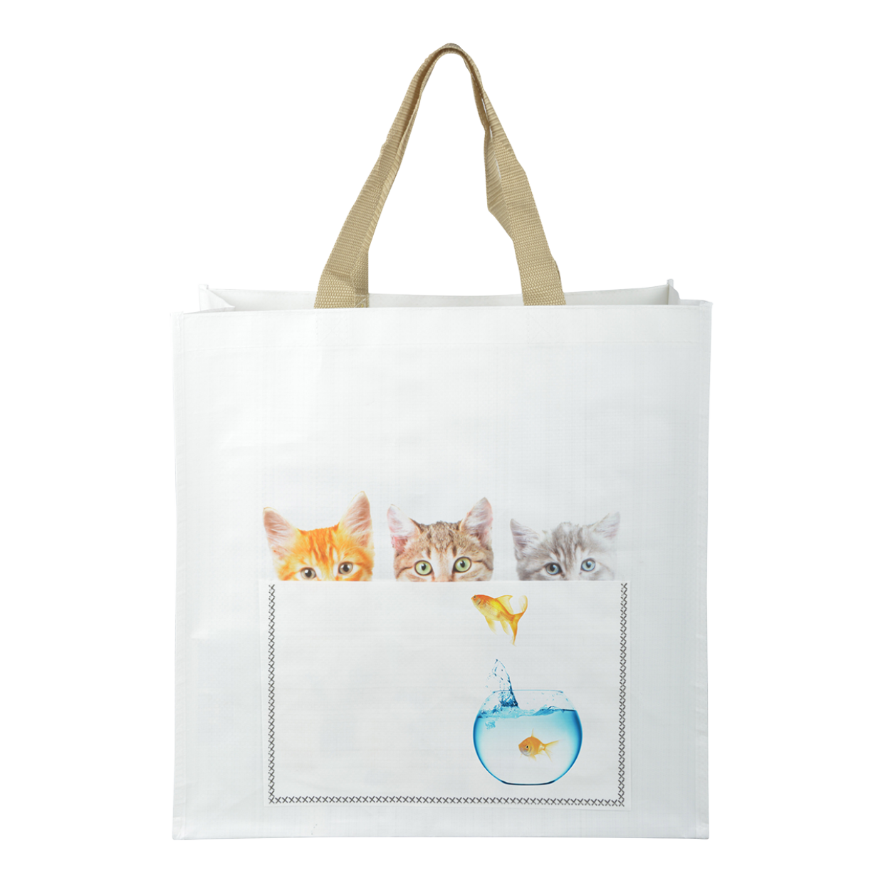 Esschert Design Kiekeboe Tas Poes