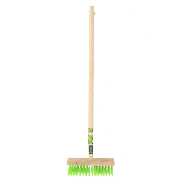 esschert design Kinderbezem groen