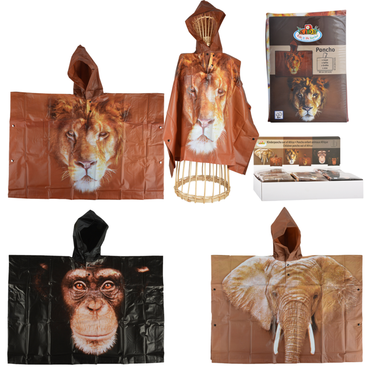 esschert design Kinderponcho out of Africa