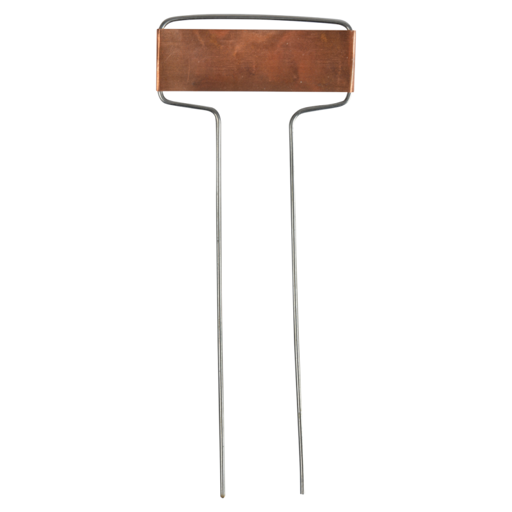 esschert design Koper plantlabels set van 6