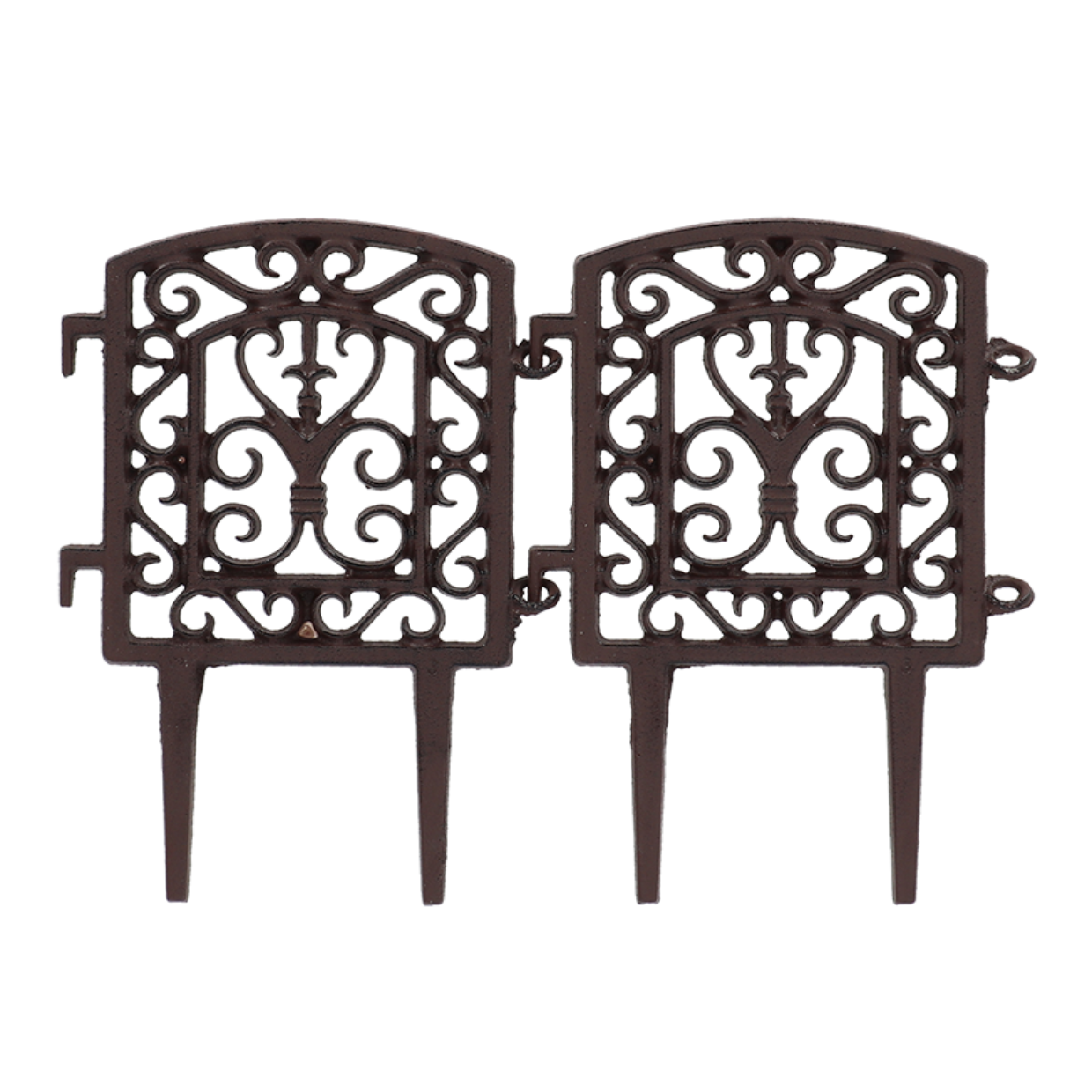 Esschert Design Koppelbaar Gietijzeren Perkhekje