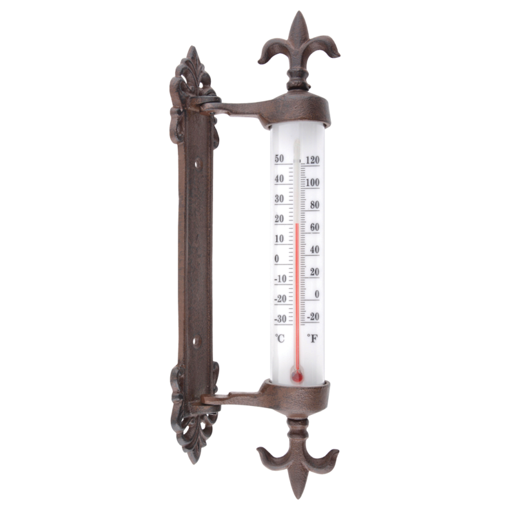 esschert design Kozijnthermometer gietijzer