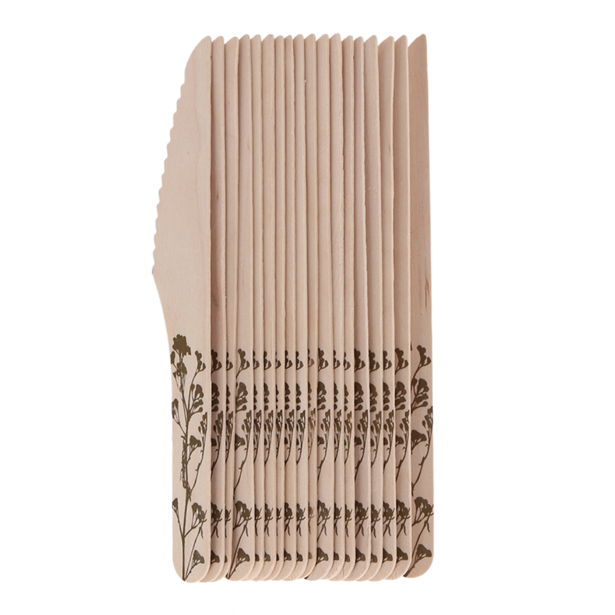 Esschert Design Kruiden Houten Mes Set/20