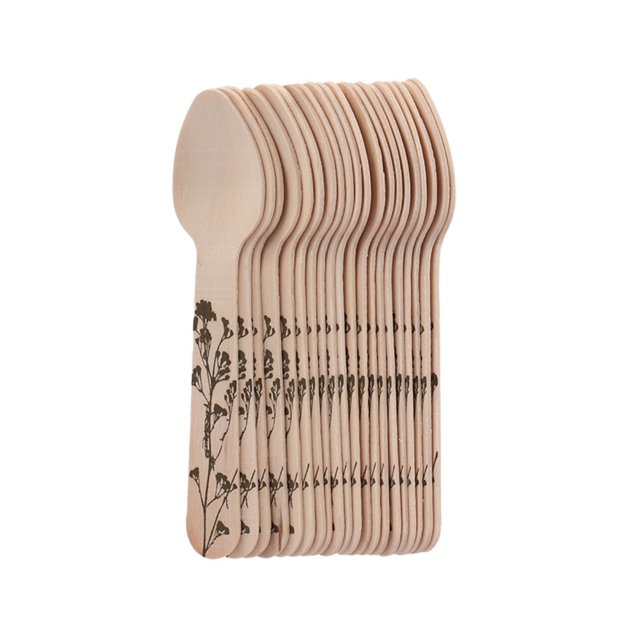 Esschert Design Kruiden Houten Theelepel Set/20