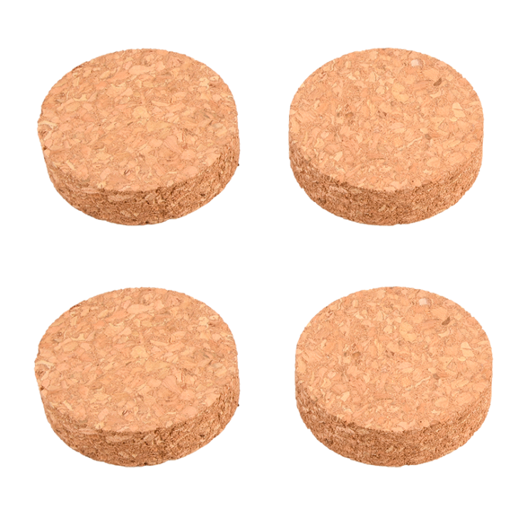 esschert design Kurken potvoetjes set van vier