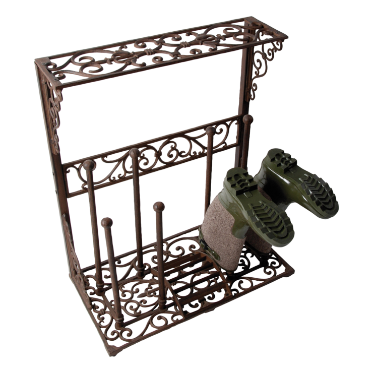 esschert design Laarzenrek klassiek L