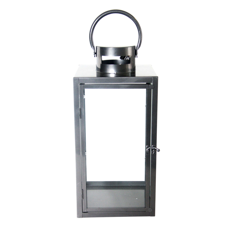 esschert design Lantaarn antraciet L