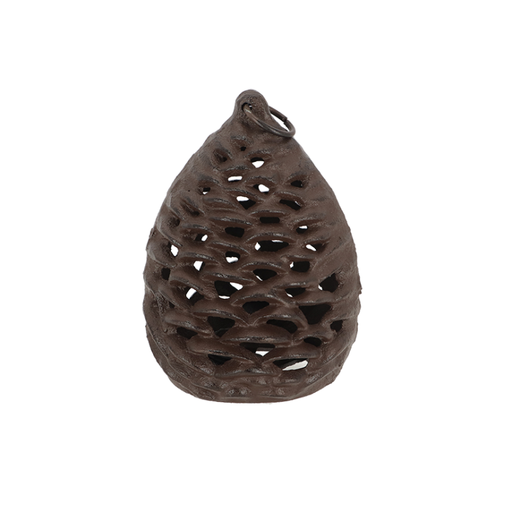 esschert design Lantaarn dennenappel L