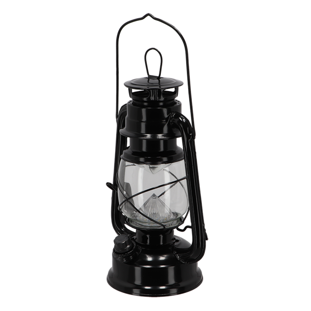 Esschert Design LED Lamp Lantaarn Zwart